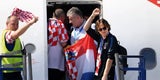 Kroatien WM Empfang Zagreb