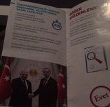 Flyer in Neunkirchen Erdogan