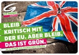 Grüne mit Pro-Europa-Plakaten