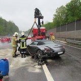 510-PS-Ferrari eine Stunde nach Kauf geschrottet