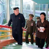 Irrer Kim strahlt