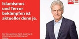 Roter Wirbel um 'Islamismus'-Plakat von Wahlkämpfer Cap