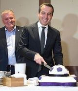 Kern wurde mit Austria-Torte überrascht