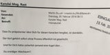 Wer schickte Todes-Mail an Anwalt?