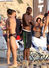 Mario Balotelli auf Ibiza