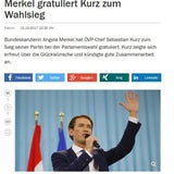 Medien machen Kurz zu Donau-Messias