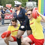 Bilder der Regenbogenparade in Wien