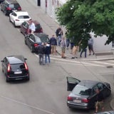 Aufregung um Festnahmen vor Moschee