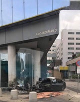 Alkolenker baut mit 100 km/h Crash vor Wiener Luxushotel