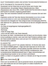 Jagd auf brutalen Welpen-Händler
