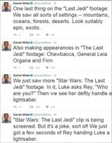 Star Wars VIII: Das sagt Luke Skywalker zu Rey