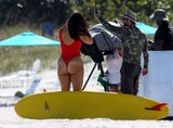 Ashley Graham: Baywatch-Shooting