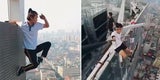 Chinese stürzt bei Selfie in den Tod