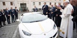 Papst will geschenkten Lamborghini nicht