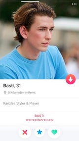 Kurz: Wirbel um gefälschtes Tinder-Profil