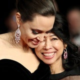 Angelina Jolie and Loung Ung