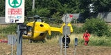 Schwerer Unfall: Kleinkind lebensgefährlich verletzt