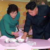 Irrer Kim strahlt
