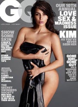 Kim Kardashian nackt in GQ