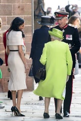 Meghan liefert sich Fauxpas vor der Queen