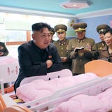 Irrer Kim strahlt