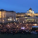 Lichtermeer Ute Bock