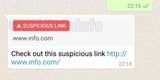 WhatsApp warnt vor gefährlichen Links