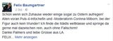 Baumgartner teilt gegen Milborn aus