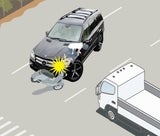 Clooney Unfall Grafik