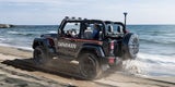 Extrem cooler Jeep für die Polizei