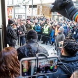 Ansturm auf Apple-Store in Wien