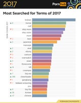 Top-Suchbegriffe der Porno-User