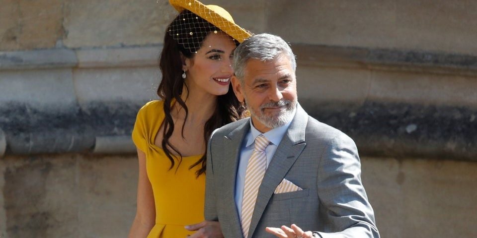 Amal und George Clooney