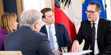 Kurz und Strache im ersten TV-Interview