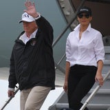 Melania Trump in High Heels im Krisengebiet