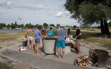 Wiener Donauinsel - Grillplatz