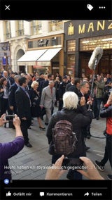 Prinz Charles und Camilla verzaubern Wien