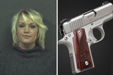 Geladene Waffe in Vagina gefunden