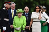 Queen Elizabeth & Meghan Marke
