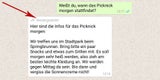WhatsApp jetzt mit "Weitergeleitet"-Anzeige