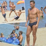 Fußball-Star Totti am Strand von Sabaudia