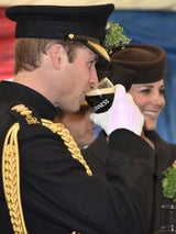 Herzogin Kate & Prinz William bei St. Patrick's Day-Parade