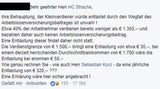 FPÖ erntet Shitstorm auf Facebook
