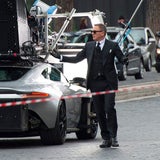 Aston Martin DB10 beim Bond-Dreh
