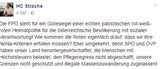 Strache: "Nicht wir müssen Kriterien erfüllen"