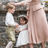 George und Charlotte als Blumenkinder
