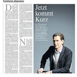 Medien machen Kurz zu Donau-Messias