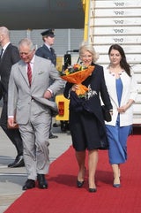 Prinz Charles & Camilla: Ankunft in Wien-Schwechat
