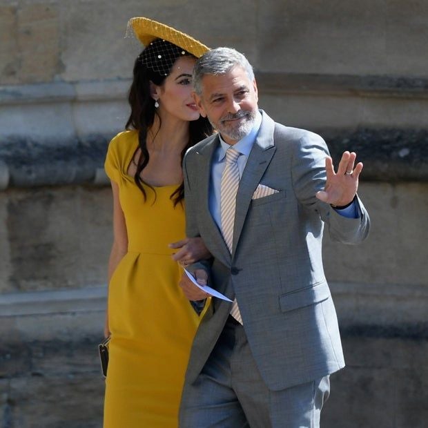 Amal und George Clooney