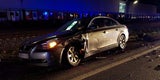 Verkehrsunfall mit sechs Autos auf B20